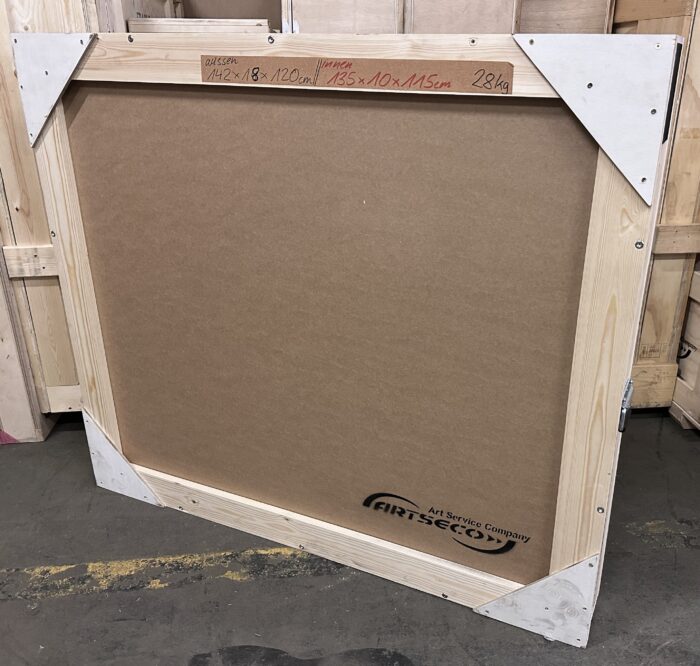 BK186 aussen142x18x120cm innen135x10x115cm// 28kg